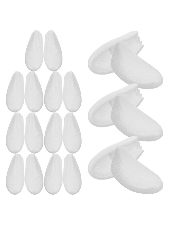 10Pairs Boot Shape Holder White Foam Shoe Inserts for Winter Boot Storage and Shoe Form Retention