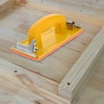 thumbnail image 1 of YUYUETIME 1Pack Sandpaper Grinding Block with Metal for Woodworking 7.2x3.4x2.6in, 1 of 8