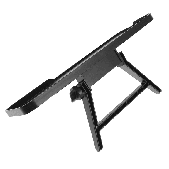 YUYUETIME Creative Black Office Shelf Storage Rack for Flat Screen Tvs and Computer Monitors