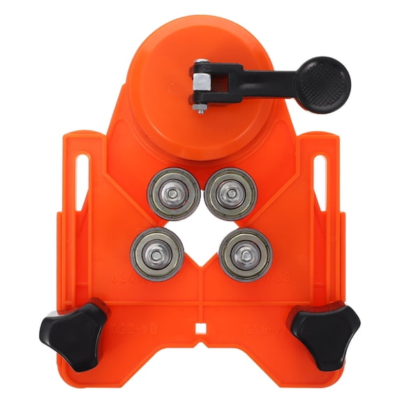 YUYUETIME Hole Opener Tool with Adjustable Opening for Marble Plastic Iron Orange 1Pack