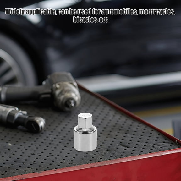 YUYUETIME Wheel Nut Socket Chroming Metal For Car Wheel Hub 1Set