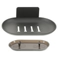 thumbnail image 1 of YUYUETIME 1Set Modern Rectangular Wall Mounted Soap Dish Holder for Shower 5.7x3.5x2in Home Use, 1 of 8