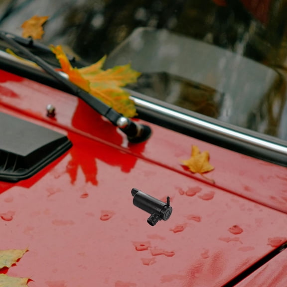 YUYUETIME 1Set Windscreen Washer Pump for Car Van Truck Adverse Weather Conditions 3.5*1.8*1.0in