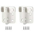 thumbnail image 1 of YUYUETIME 2 Sets Sliding Door Locks Security Mechanism for Home Decoration in Silver Color, 1 of 8