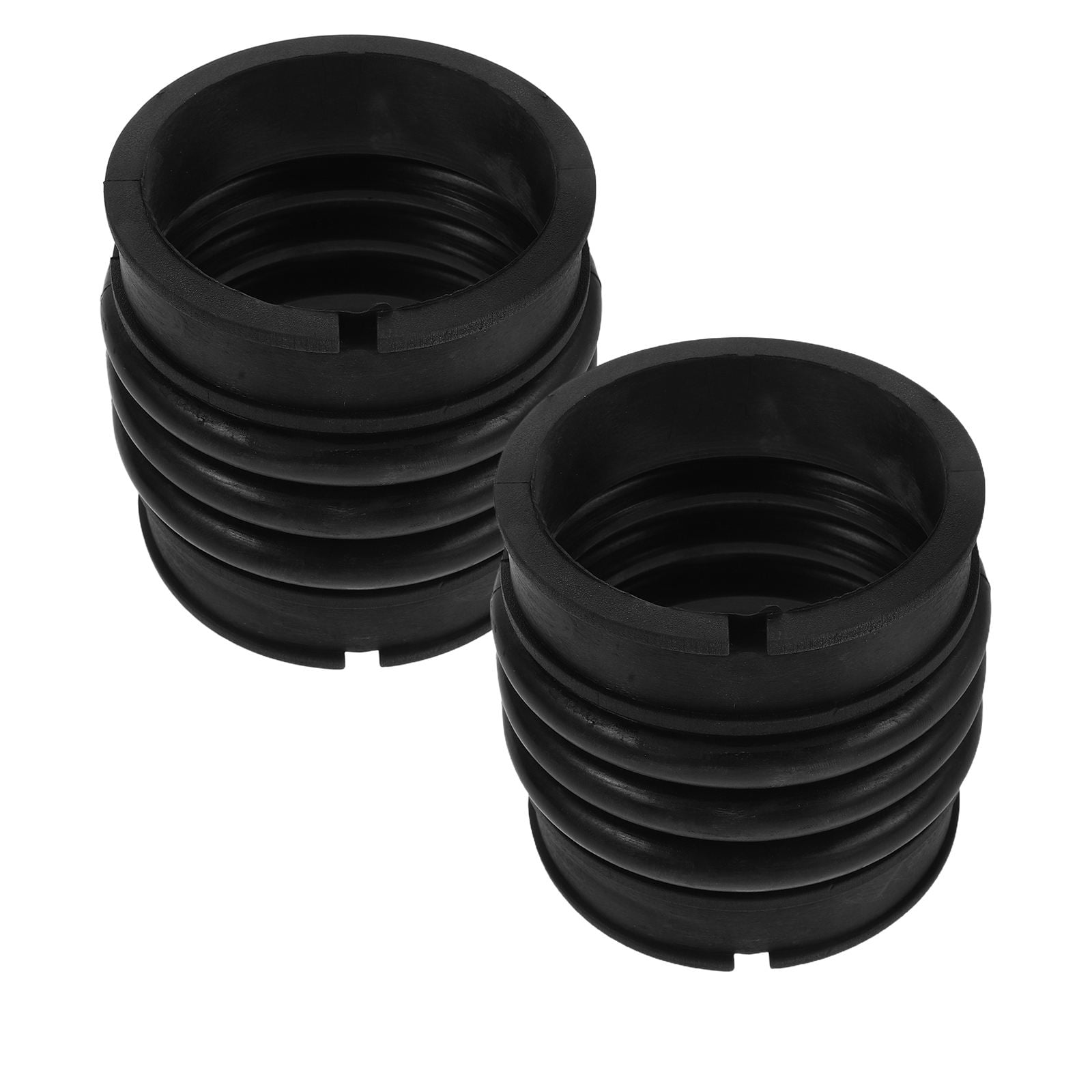YUYUETIME 2Pcs Black Engine Air Intake Pipe Hose Durable Flexible Air ...