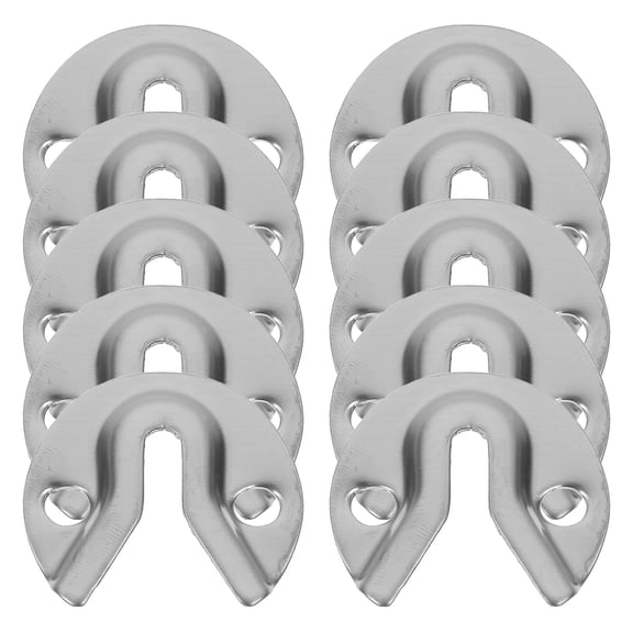 YUYUETIME Picture Frame Fixing Buckles Stainless Steel Interlocking Plated Silver Home Hardware