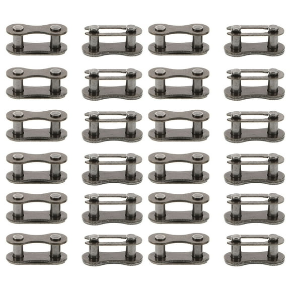 YUYUETIME 40Pcs Bike Chain Link Connector Durable Manganese Steel for Bicycle Chain Replacement