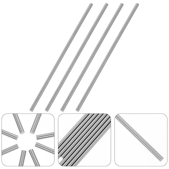 YUYUETIME Metal Crochet Blocking Tools Plated Silver Stainless Steel for Daily Use 4Pcs