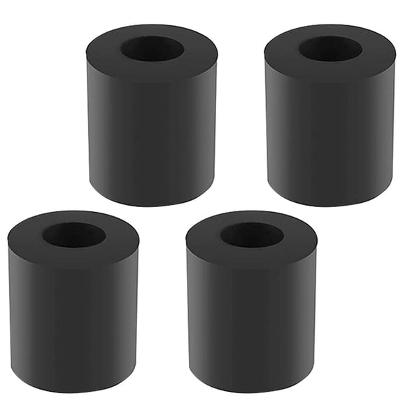 YUYUETIME 4Pcs Heated Spacer Printer Leveler Silicone Black Stable Performance