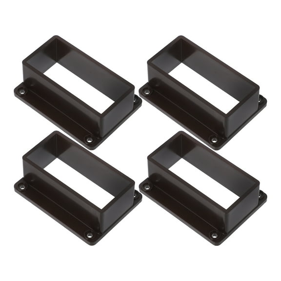YUYUETIME 4Pcs Railing Bracket Connectors for Wooden Houses and Pergolas with Longevity and Strength Enhancement
