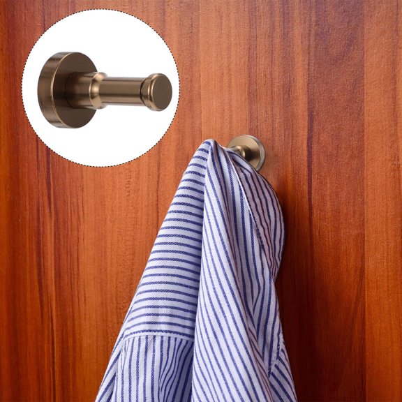 YUYUETIME 4Set Modern Wall Mounted Hook Decoration Aluminium for Homeowners and Decorators