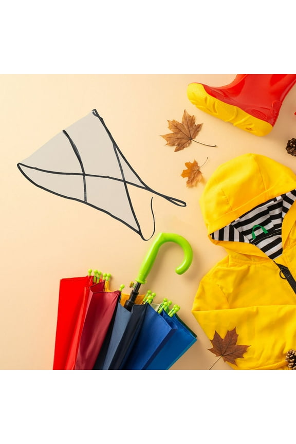 5Pack Waterproof Bonnets Rain Hats for Men and Women Plastic Material Sun Rain Protection Outdoor Use