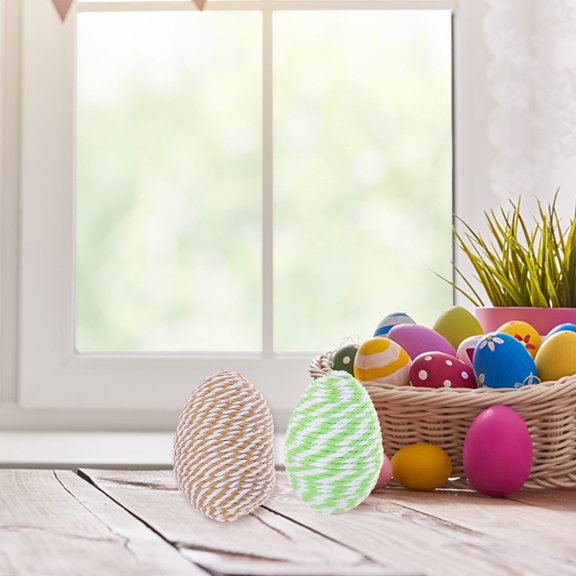 YUYUETIME 5Pcs Foam Easter Egg Decor with Fine Texture and Excellent Workmanship