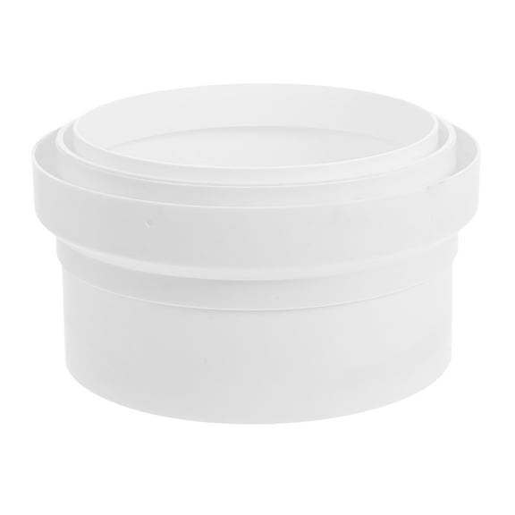 YUYUETIME Round Duct Reducer Range Hood Check Valve White PVC 1Pack