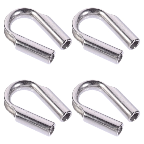 YUYUETIME Cable Thimble Rigging with 304 Stainless Steel for Steel Wire Rope 2.36x1.97x0.55in