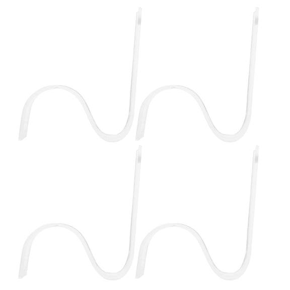 YUYUETIME Clear Shoe Rack Shoes Display Rack Acrylic Transparent 4Pcs 5.9X4.3X1.8In For High Heels In Retail