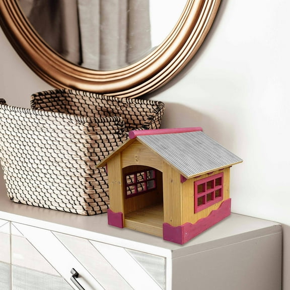 YUYUETIME Diy Miniature Roof Tiles 8pcs Mini House Roof Tiles For Doll House Decor Model Making