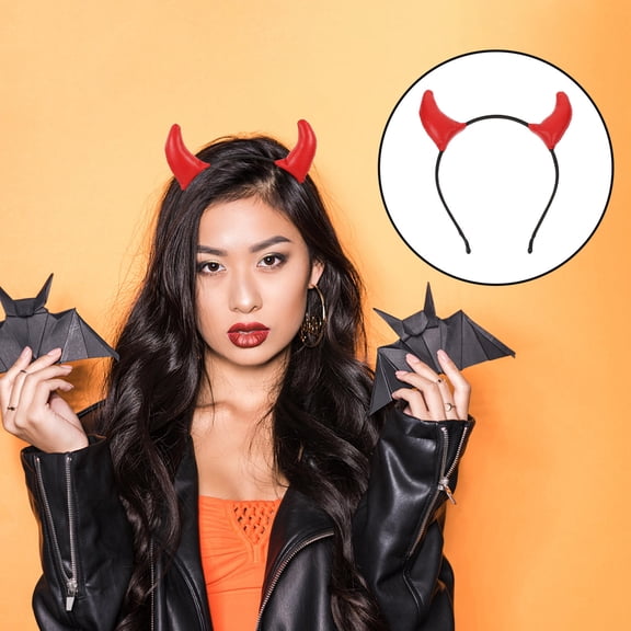 YUYUETIME Evil Headband Costume Horns Headband 1 Piece Horns Shape for Masquerade