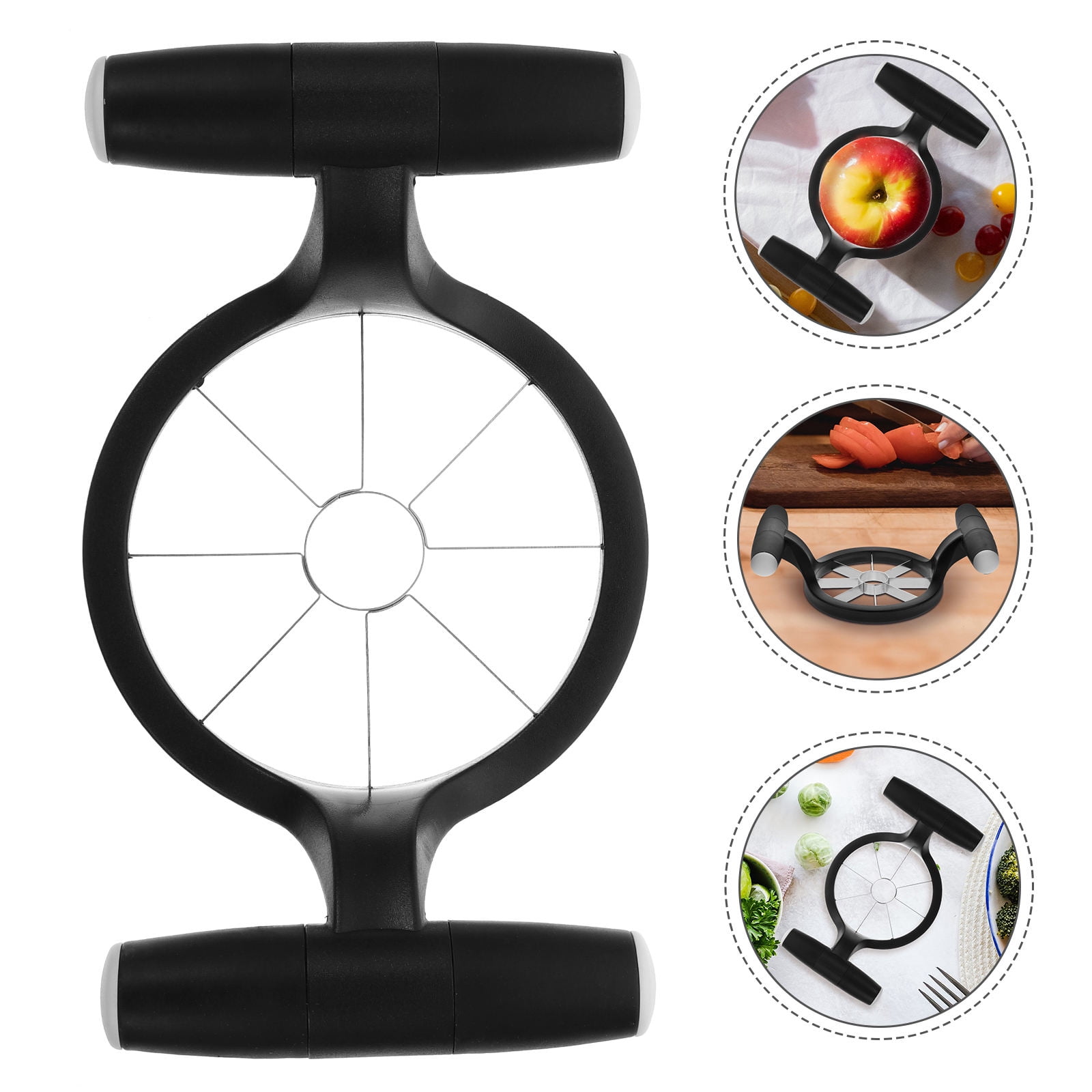 YUYUETIME Fruit Slicer Multipurpose Cutter Stainless Steel Plastic for ...