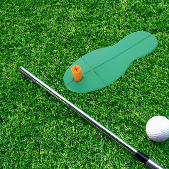 YUYUETIME Golf Practice Hitting Mat Foldable Rubber Swing Pad for Beginners