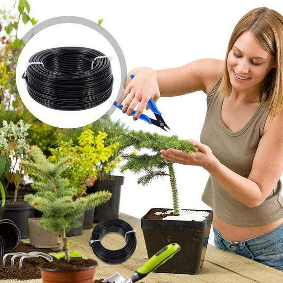 YUYUETIME Jewelry Aluminum Wire for Jewelry Making 1 Roll 3600.00X0.25X0.25cm Black