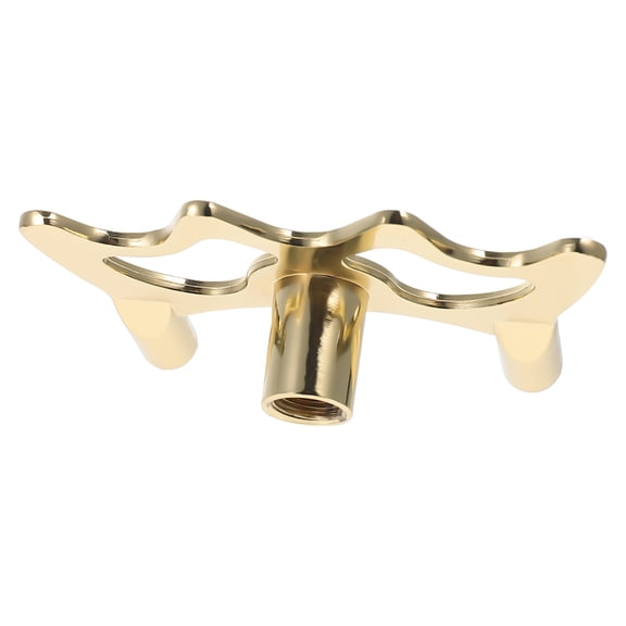 YUYUETIME Premium Golden Billiards Cue Bridge Head Metal Pool Cue Holder Resistant to Deformation
