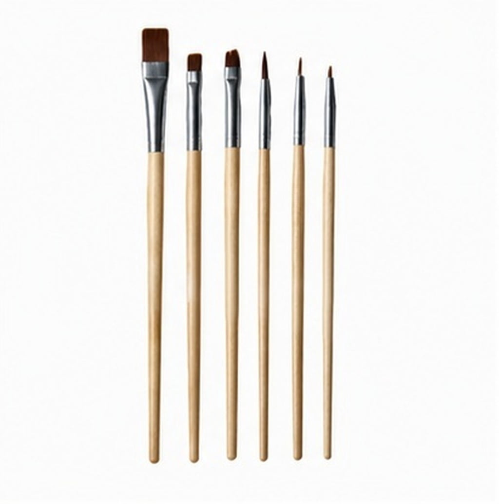 Fall Face Paint Sign YUYUETIME Professional Makeup Brushes, Light Yellow Wood, Premium Face ...