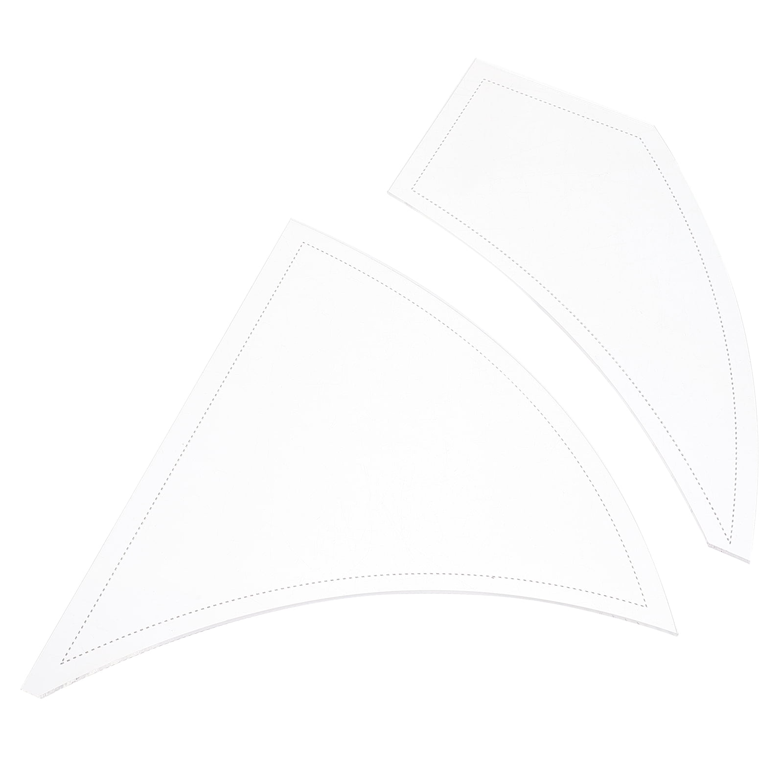 Pinwheel Quilt Ruler YUYUETIME 2Pcs Quilting Rulers and Templates Acrylic Pinwheel Shape ...
