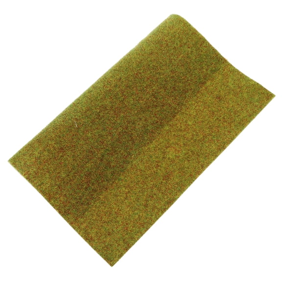 YUYUETIME Realistic Fake Grass Mat for Sand Table Landscape Decoration and Garden DIY Use