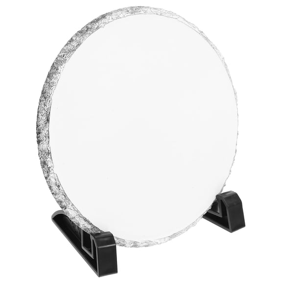 YUYUETIME DIY Sublimation Slate Photo Frame Blank with Smooth Coated White Surface