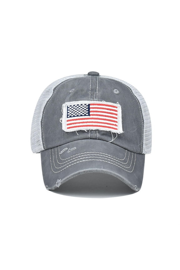 250Th Anniversary Usa Hat Trucker Cap for Men Women, Items Under 10 Dollars, Grey, One Size, Polyester