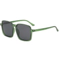 thumbnail image 1 of YVNAURA Classic Round Polarized Sunglasses for Men Women Vintage Retro Metal Frame UV Protection Lightweight Driving Shades with TAC Lens Fashion Outdoors, Green,One Size, 1 of 4