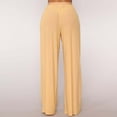 thumbnail image 1 of YVNAURA Mesh Beach Cover Up Pants for Women Wide Leg Swimsuit Cover Ups Elastic Waist Breezy Sheer Swimwear Pants Summer Vacation, Yellow,L, 1 of 8