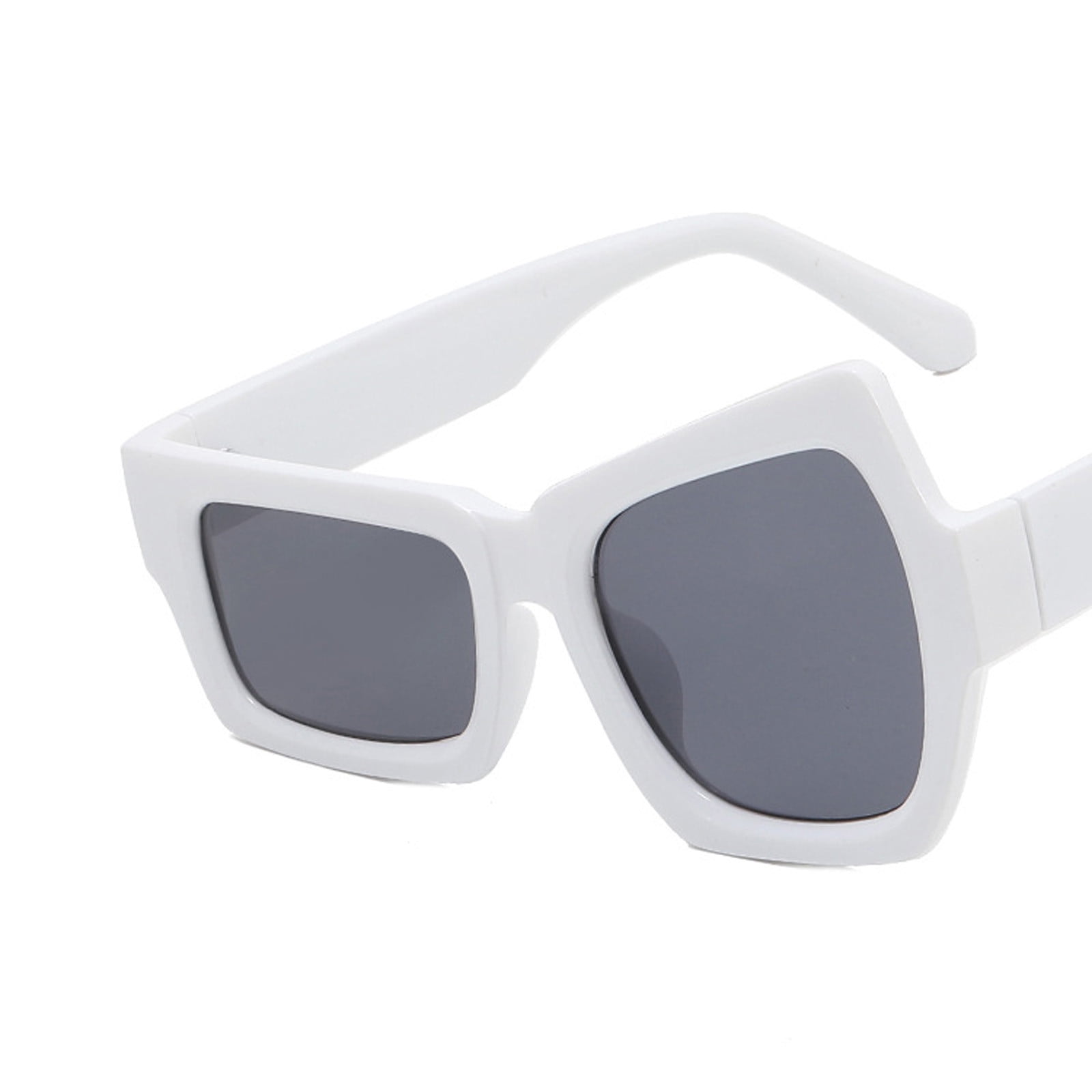 Retro Square Sunglasses Oversized UV400 Protection Large Shades Mad Shade Sunglasses for Men & Women, Modern Classic Square  main image 2