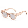 thumbnail image 1 of YVNAURA Retro Street Shot PC Frame Sunglasses for Women Men Under $8 Unisex Fashion Square Shades with UV400 Lightweight Vintage Eyewear for Daily Outdoor Driving Beach, 1 of 3