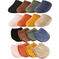 thumbnail image 1 of YVNAURA Toe Topper Socks for Women Half Liner Socks No Show forefoot Cushion Pads Non-Slip Invisible Open Toe Socks Breathable Cotton Half Socks for High Heels Flats Sandals, Blue,One Size, 1 of 4