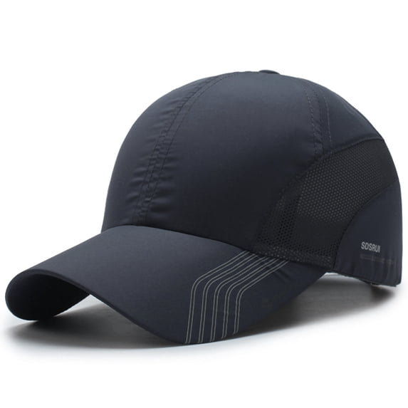YVNAURA UPF 50+ Summer Baseball Cap for Men Women Lightweight Breathable Quick Dry Water Repellent Sun Hat Adjustable Outdoor Sports Running Golf Hiking Fishing Gift, Dark Gray,One Size