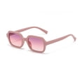 thumbnail image 1 of YVNAURA Unisex Retro Street Shot PC Frame Sunglasses for Women Men Under $8 Fashion Square Shades with UV400 Lightweight Vintage Glasses for Outdoor Cycling Driving Travel, 1 of 5
