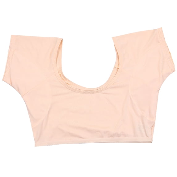 YVNAURA Women's Milk Silk Sweat Proof Vest V Neck Underarm Sweat Absorbent Pads Breathable Sleeveless Anti Sweat Undershirt for Summer