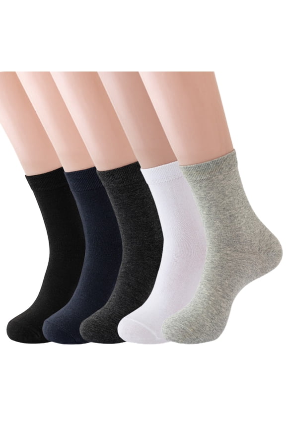 Women‘s Thick Plush Winter Socks Brushed Fleece Lined Warm Thermal Home Socks Extra Cushioned Crew Socks for Sleeping Skiing Cold Weather 1 Pair, Black,One Size