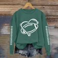thumbnail image 1 of YVNAURA Womens Fall Winter Crew Neck Sweatshirt Loose Fit Long Sleeve Casual Pullover Oversized Round Neck Tunic Top Cozy Fleece for Daily Wear 2026, Blackish Green,L, 1 of 3