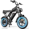 thumbnail image 1 of YVY Electric Bike for Adults,Peak 1500W 28MPH,48V 20AH Removable Battery,Max 100 Miles Electric Bicycle,16"*4.0" Fat Tire Mountain Bike, 1 of 7