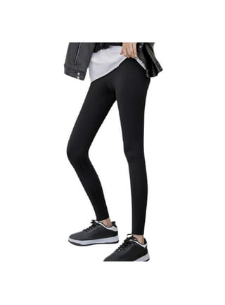 Pisexur Super Thick Cashmere Leggings for Women - Fleece Lined Tights Women  Plus Size Fleece Lined Leggings Butt Lift 