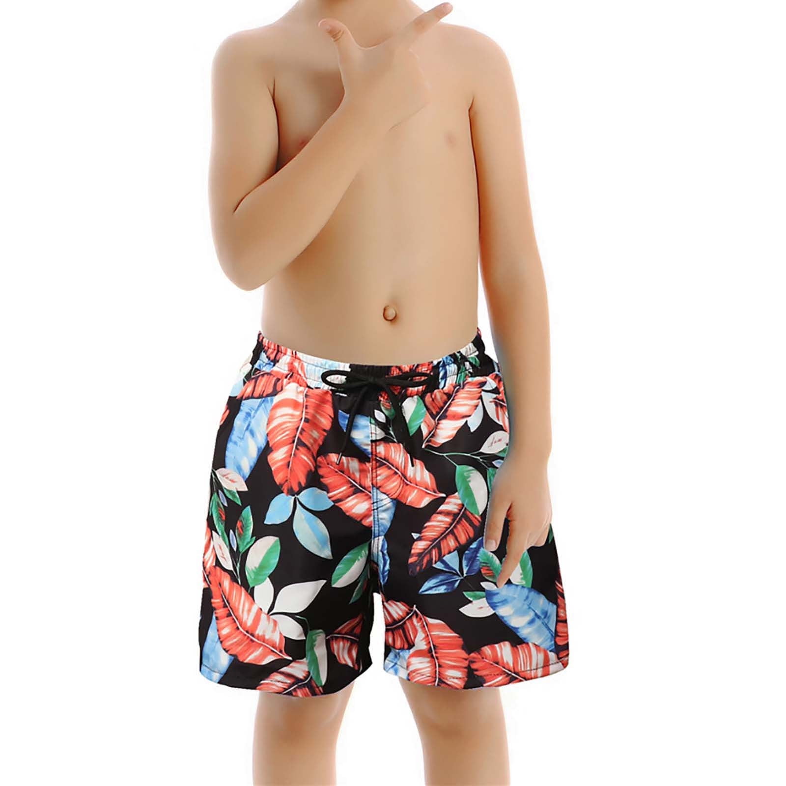 YWDJ Boys Swim Trunks Short Summer Print Beach Pants XXL XX-Large