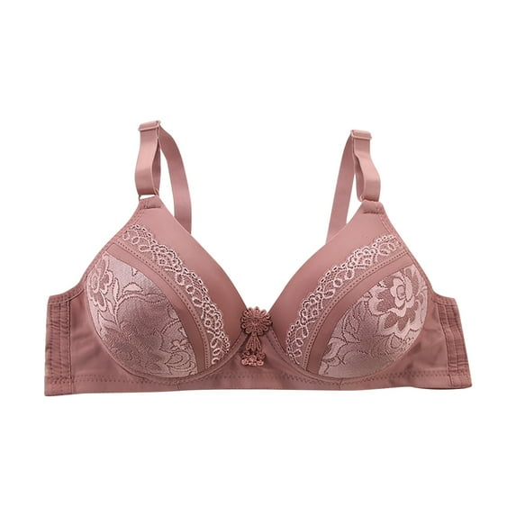YWDJ Bras for Women Push up and Padded Sleep Bras No Wires Comfy Bras Adjustable Straps Full Coverage Wrap Lounge Bras Padded Comfortable Bras Comfortable Bras Coffee XL