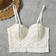 thumbnail image 1 of YWDJ Comfy Bras for Women Comfy Bras No Underwire Lounge Bras Spaghetti Straps Full Coverage Push up Wrap Comfortable Bras Padded Comfy Bras Solid Bras White S, 1 of 8