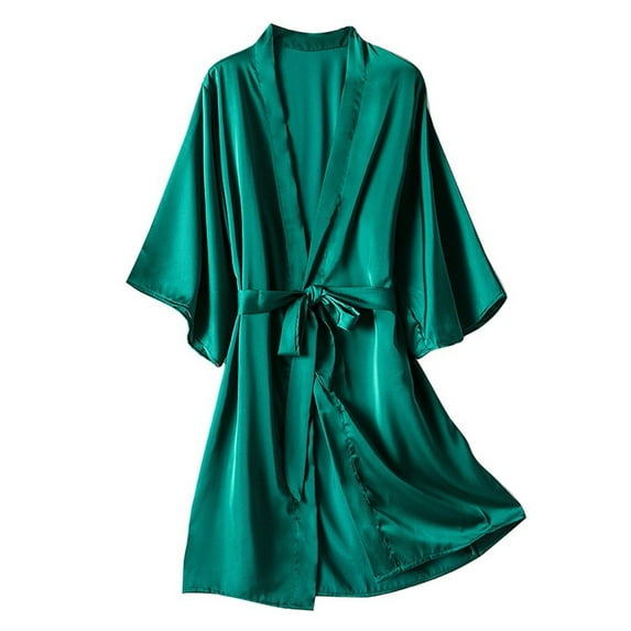YWDJ Cute Pajamas for Women Pant Set Short Sleeve Pajamas Casual Short Pajamas Household Clothing Green 4XL