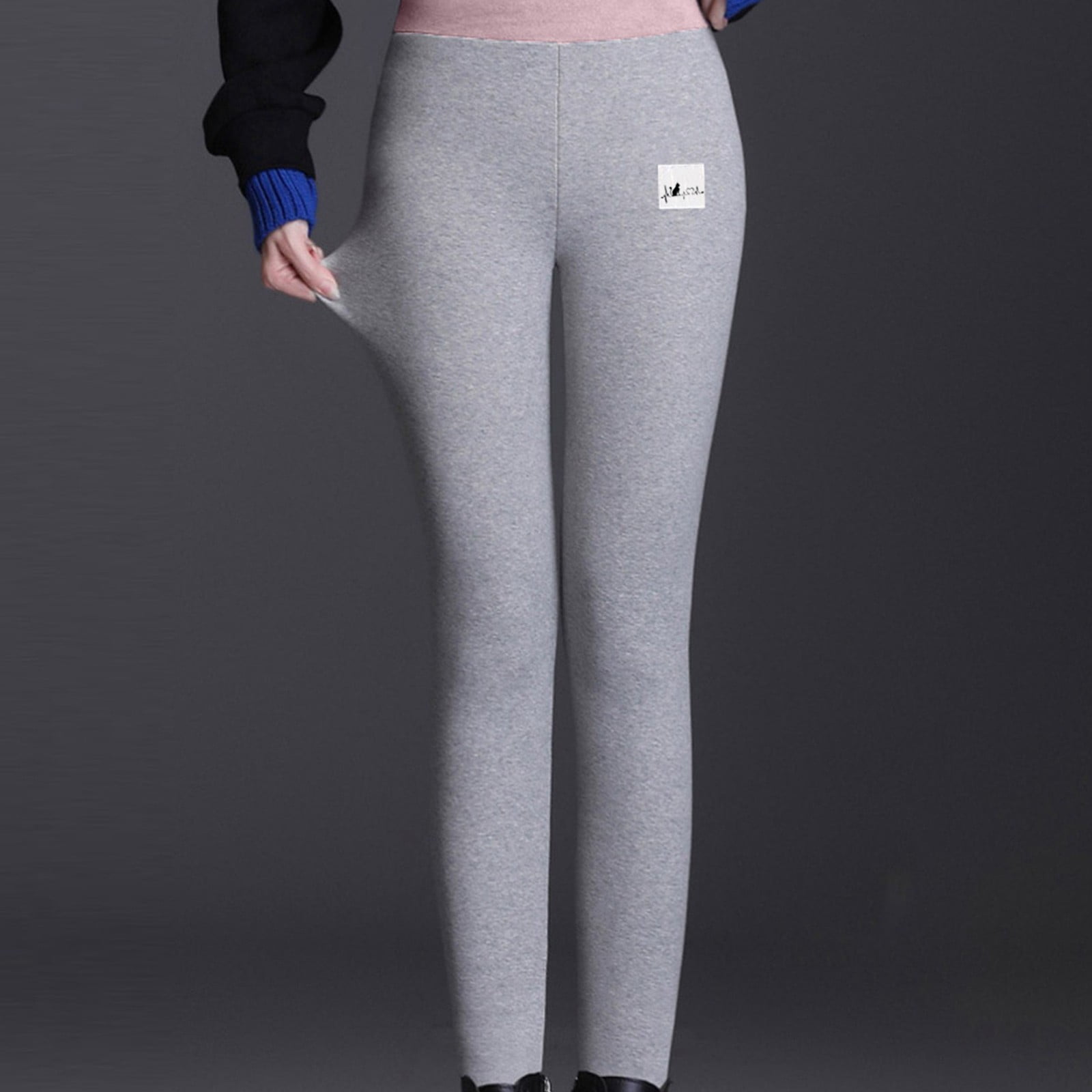 Women's printed fleece lined leggings hotsell