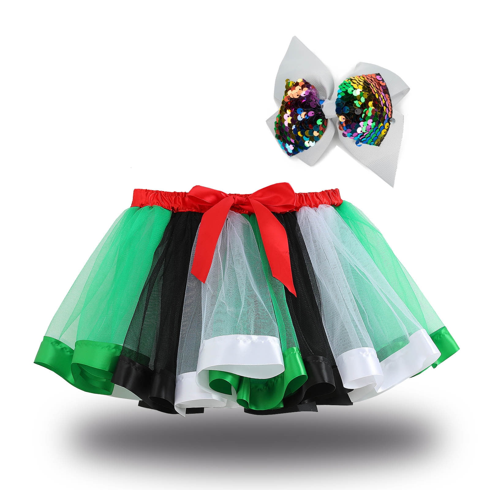 Baby Girl's Solid Tassel Skirt in Green for 1 to 2 Year