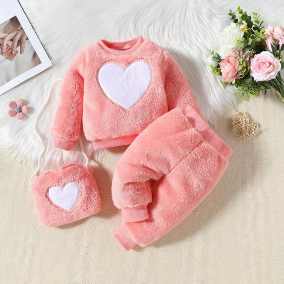 YWDJ Infant Girls Strip Cotton Open Button Top With Plaid Skirt Knot Hairband Three Piece Set Pink 9 Months